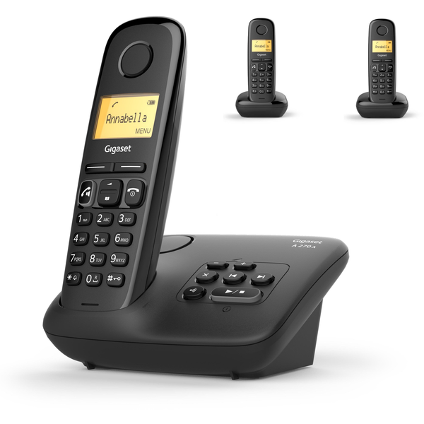 Gigaset A270 A Trio schwarz