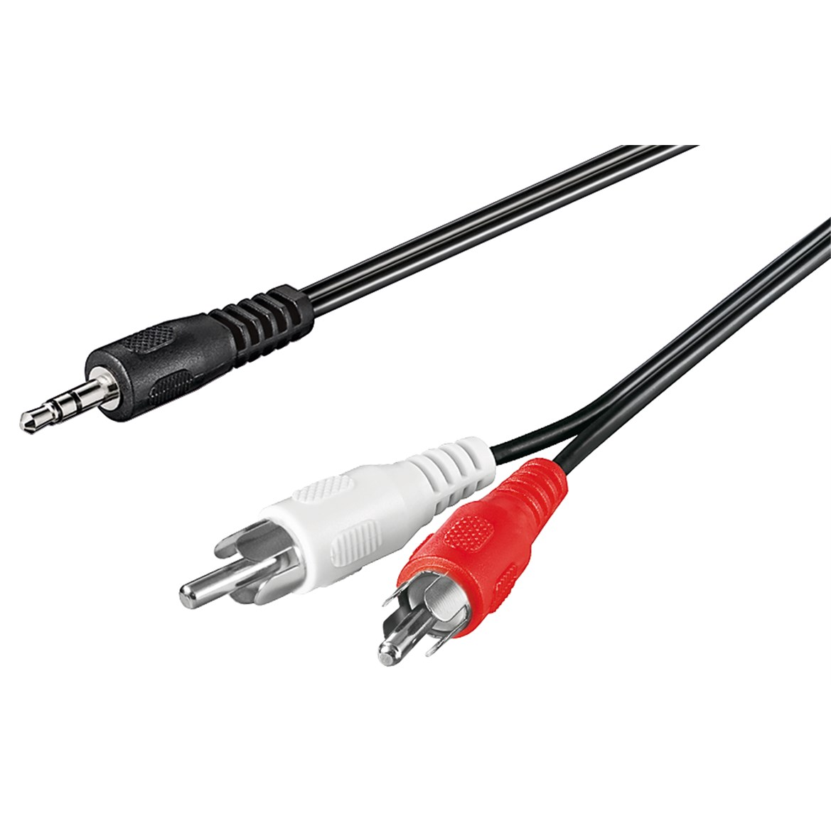 Goobay 50440 3.5mm Jack apa - 2x RCA apa Kábel (0.5m) (50440)