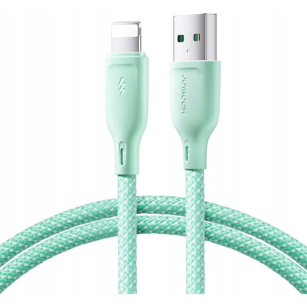Joyroom Multi-Color Series SA34-AL3 USB-A/Lightning 3A Kábel 1 m - Arany
