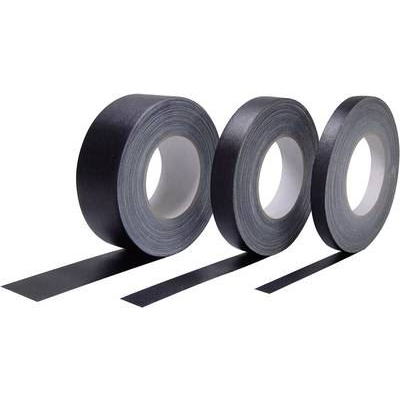 CellPack 146060 Szövet ragasztószalag sz. 90 Fekete (H x Sz) 50 m x 25 mm 1 db (c146060)