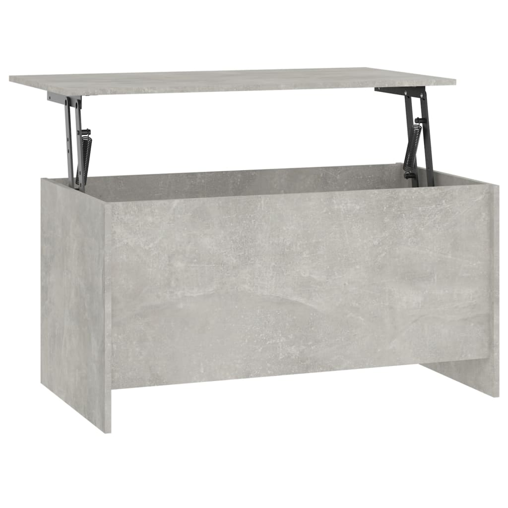 betonszürke szerelt fa dohányzóasztal 102 x 55,5 x 52,5 cm (809669)