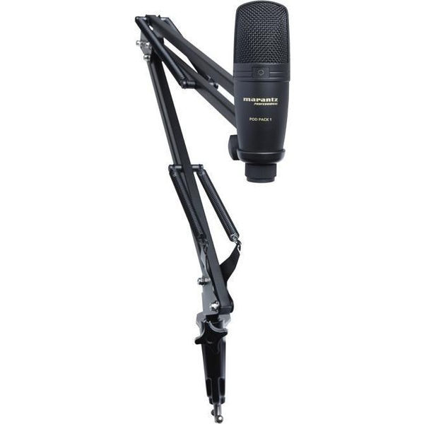 Marantz Professional Pod Pack 1 - USB Kondenzátor mikrofon + Broadcast állvány