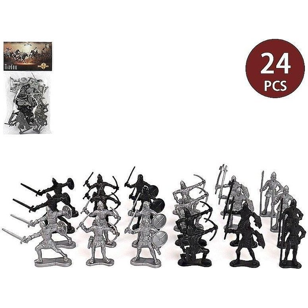 Figurki rycerzy 24szt