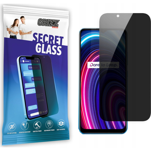  GrizzGlass Szkło prywatyzujące GrizzGlass SecretGlass Realme C25Y