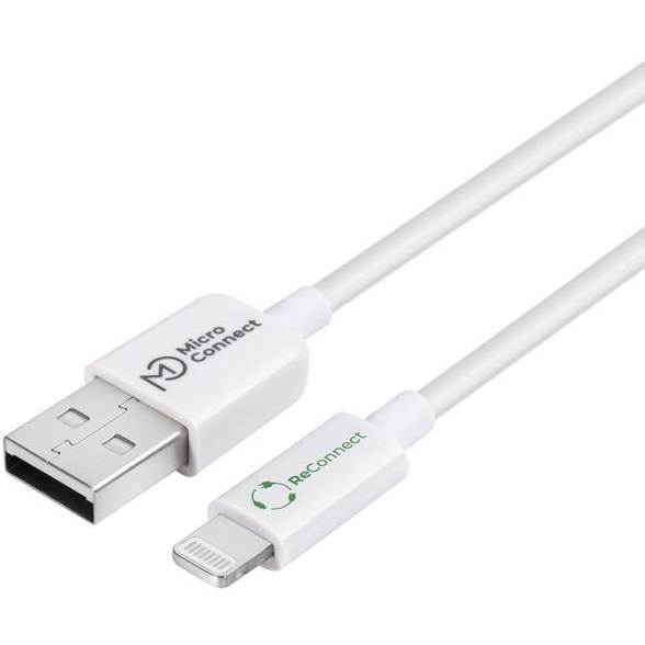 Microconnect ECO-LIGHTNING2 cavo Lightning 2 m Bianco