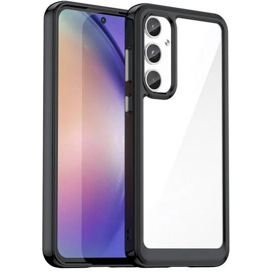 Gigapack Samsung Galaxy A55 (SM-A556) tok átlátszó-fekete (GP-154805) (GP-154805)