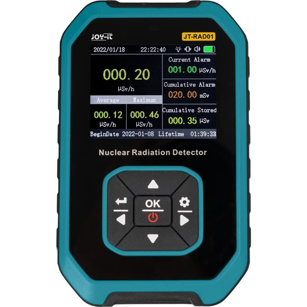 Joy-iT JT-RAD01 nukleáris sugárzás érzékelő (JT-RAD01)