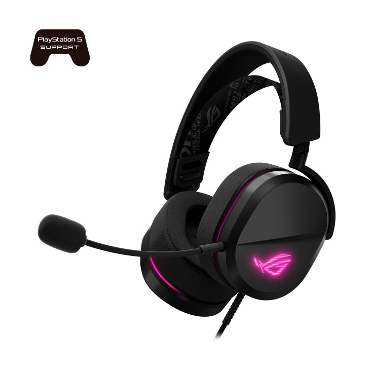 Слушалки ASUS ROG Pelta Core, черни