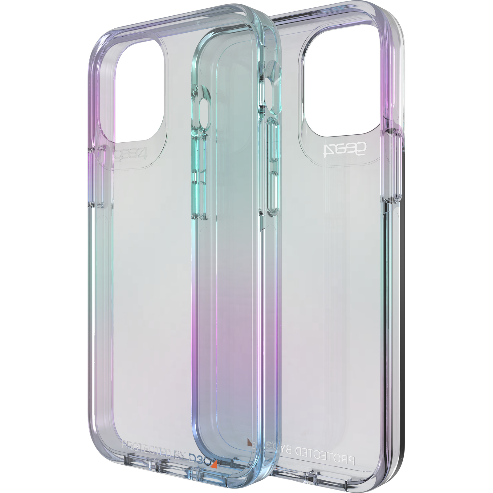 Gear4 Piccadilly Apple iPhone 12 mini Ütésálló Tok - Átlátszó/Vegyes színek (702006032)