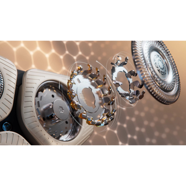 Philips SP9883/35 мъжка самобръсначка Въртяща се самобръсначка Тример Сив