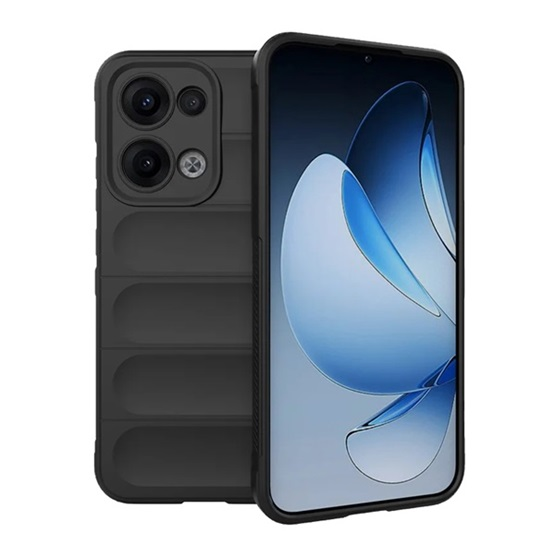 GIGAPACK szilikon tok 3d minta oppo reno 13 fekete