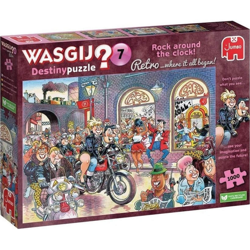 Wasgij 1110100017 puzzle 1000 kusov Humor (8710126000175)