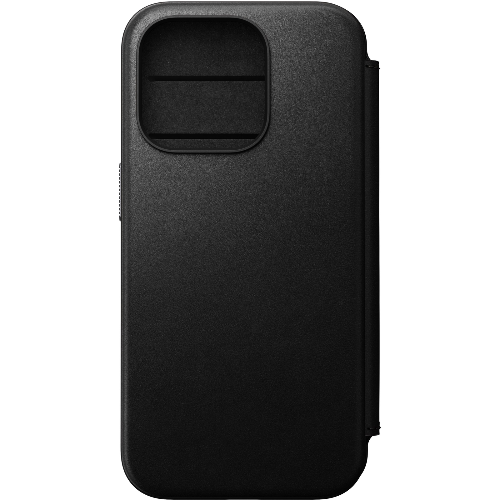 Nomad Modern Folio iPhone 15 Pro fekete bőr tok (NM01627685)
