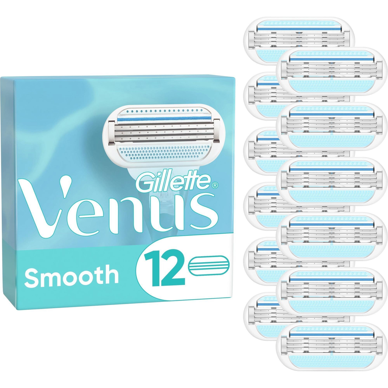 Gillette Venus Smooth női borotvabetét 12db (7702018580026) (7702018580026)