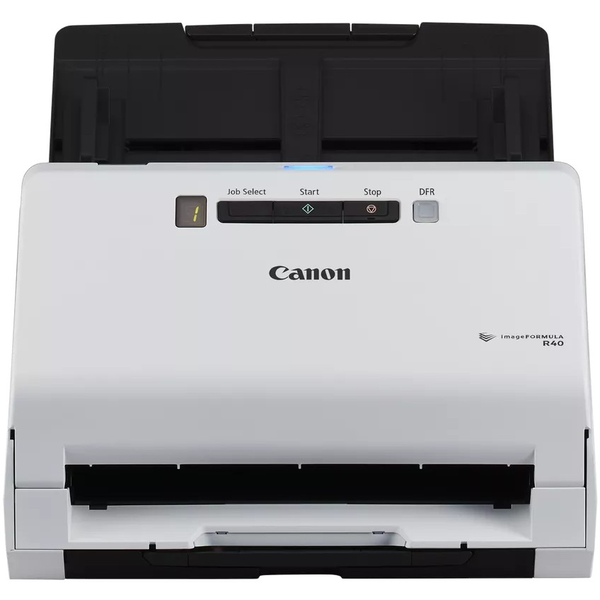 Canon imageFORMULA R40 ADF + automatikus dokumentadagolós szkenner 600 x 600 DPI A4 Fekete, Fehér