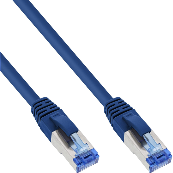 InLine B-76805B netwerkkabel Blauw 5 m Cat6a S/FTP (S-STP)