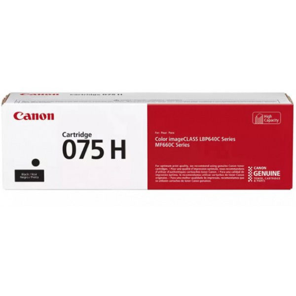 Canon 075 H cartuccia toner 1 pz Originale Nero