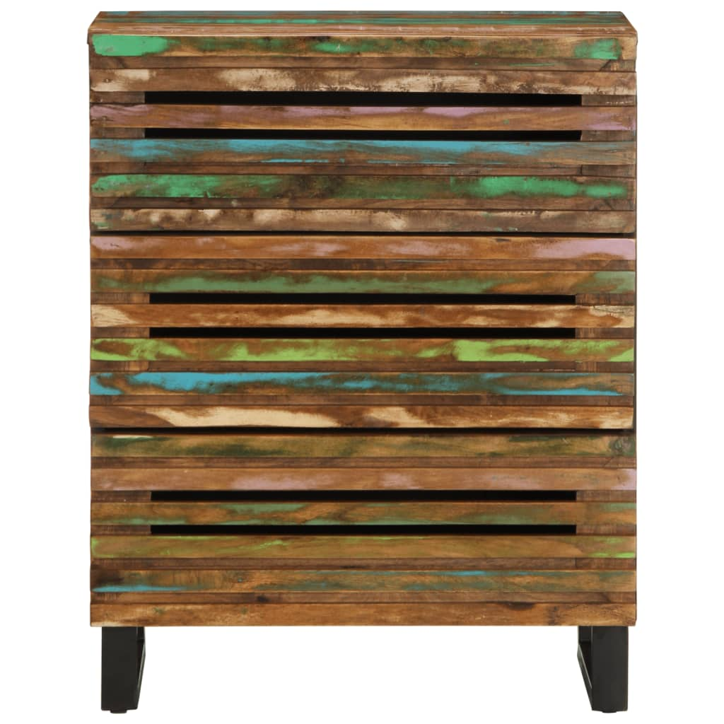 tömör akácfa tálalószekrény 60 x 34 x 75 cm (377455)