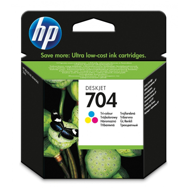 Cerneală originală HP 704 tricoloră Ink Advantage Tintapatron