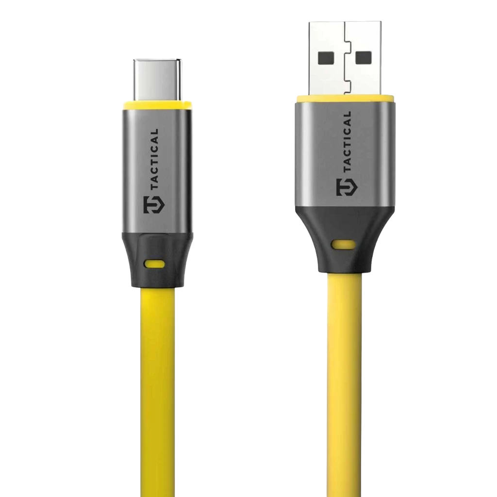 Tactical Fat Man 2.0 kábel USB-A/USB-C 1m sárga