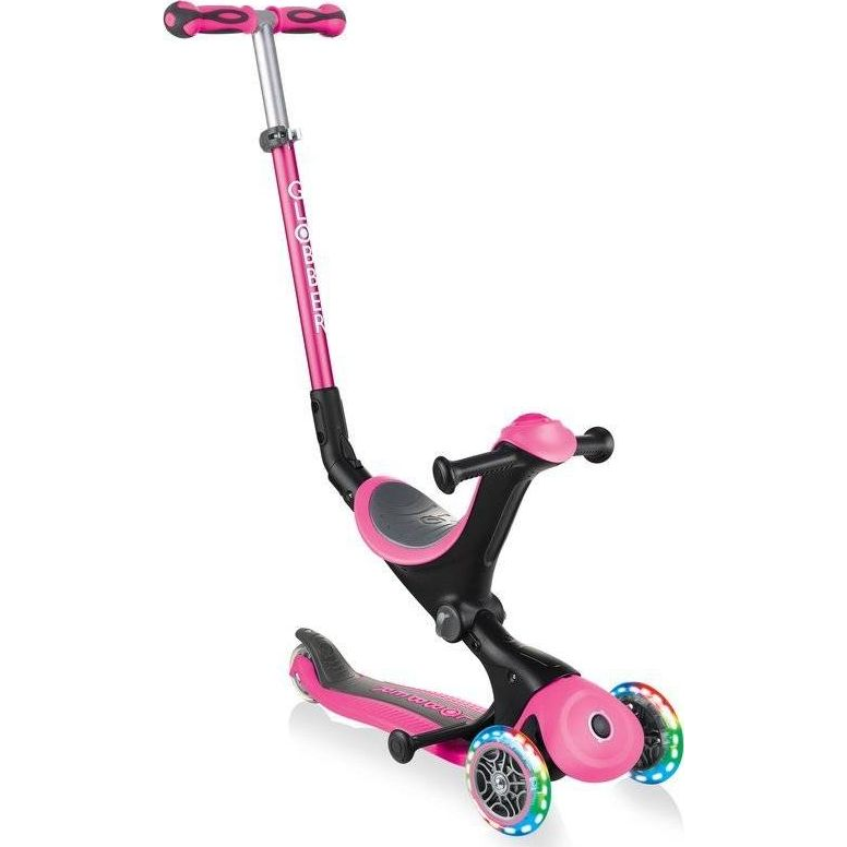 GLOBBER Go-Up Deluxe Lights roller pink 646-110 (4100301-0343)