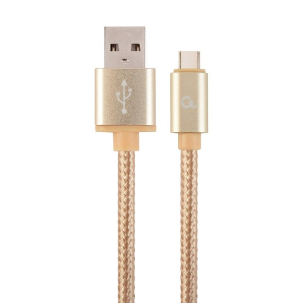 gembird Type-C-USB-Kabel mit, 1,8 m gold