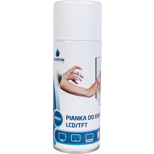  Cleverton Pianka do czyszczenia ekranów LCD/TFT 400 ml (CLE000004)