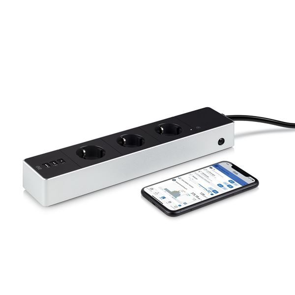 Elgato Eve Energy Strip Okos konnektor szürke-fekete (10EAZ8301) (10EAZ8301)
