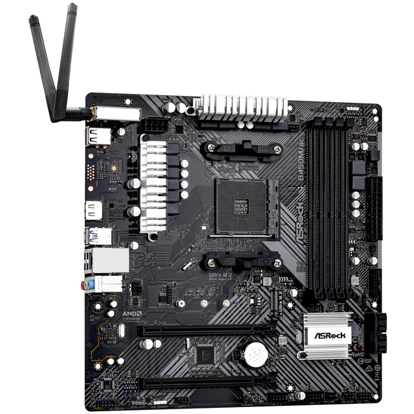 ASRock B450M /AC R2.0 DDR4 AMD AM4 MicroATX Alaplap