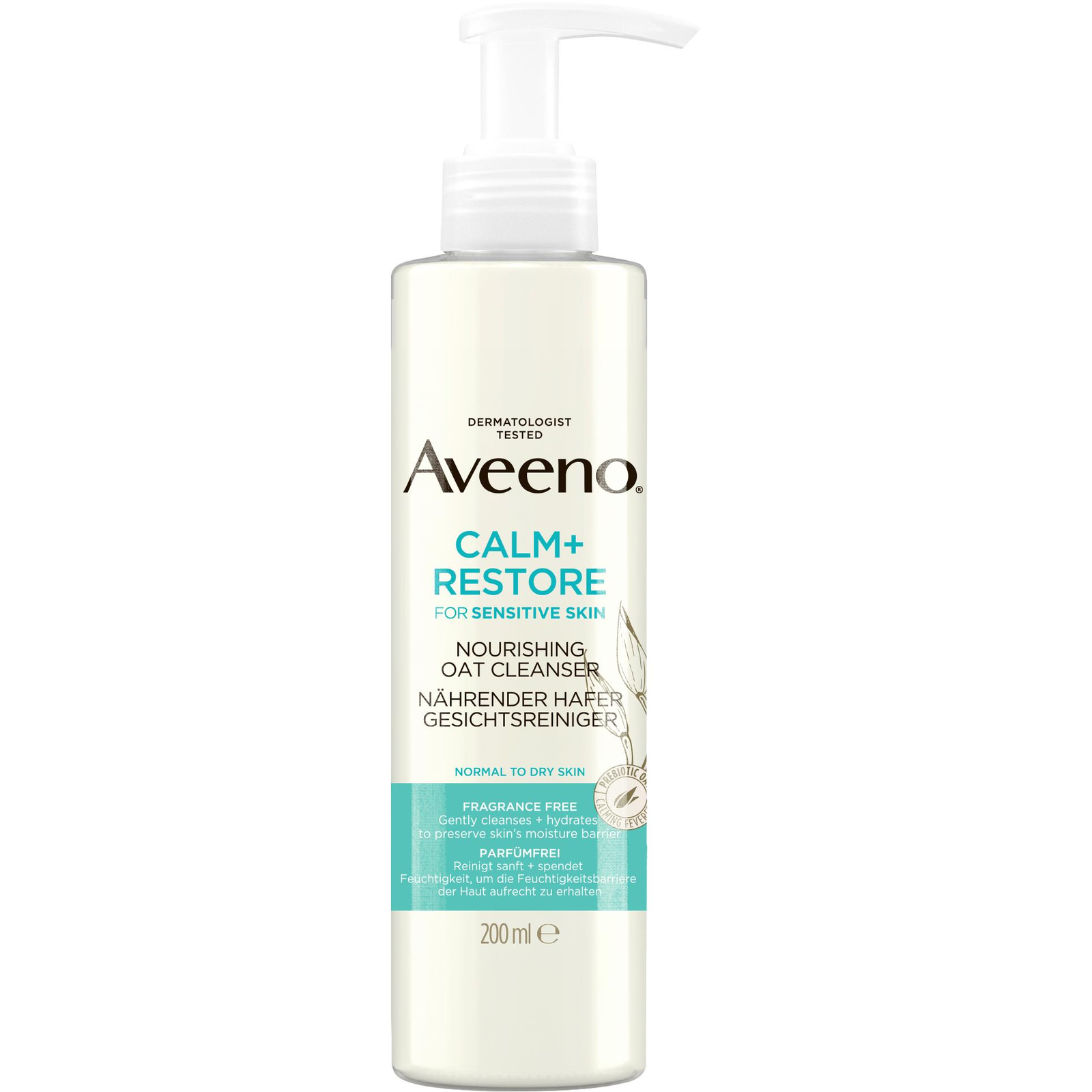 AVEENO arctisztító gél zabbal, 200 ml (3574661810775)