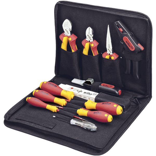 Best of VDE Werkzeug-Set für Elektriker (rot/gelb)