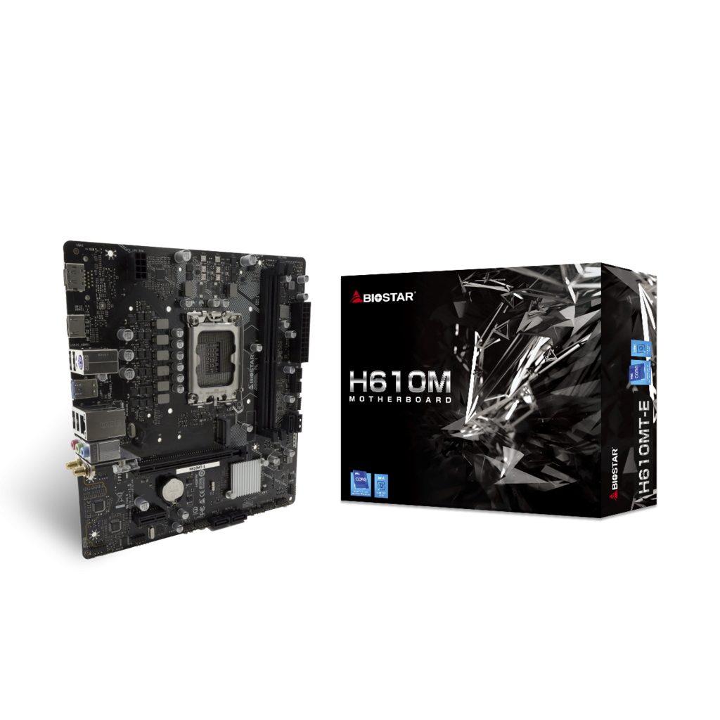 Biostar H610MT-E WiFi Alaplap (H610MT-E)