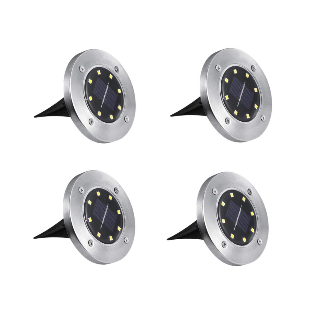 TOO GD-SL004SS-8LED napelemes LED dekorációs fény 4db/cs (GD-SL004SS-8LED)