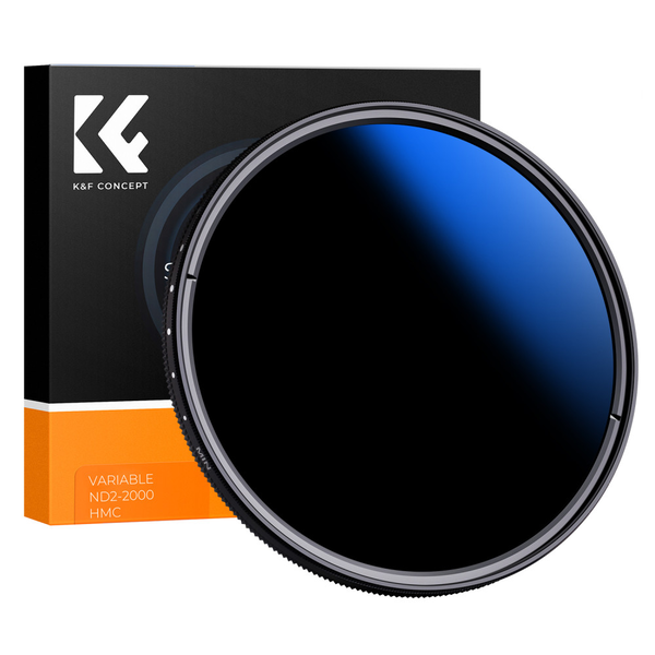 K-F CONCEPT C Series Ultra-thin VARIO ND 2-2000 változtatható szürkeszűrő 82mm
