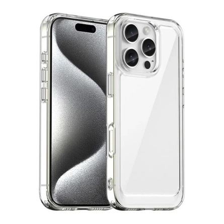 Zadní Kryt Gigapack pro Apple iPhone 16 Pro transparentní