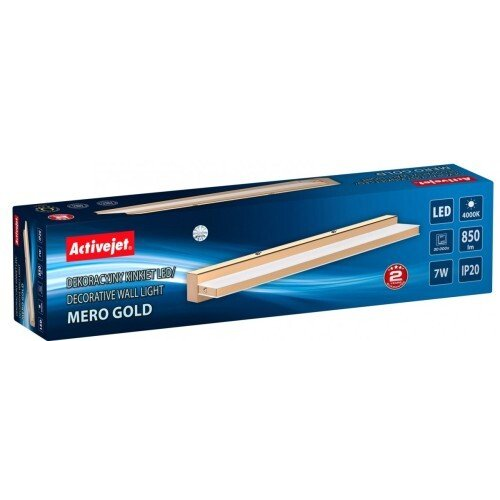 Kinkiet LED Activejet AJE-MERO GOLD