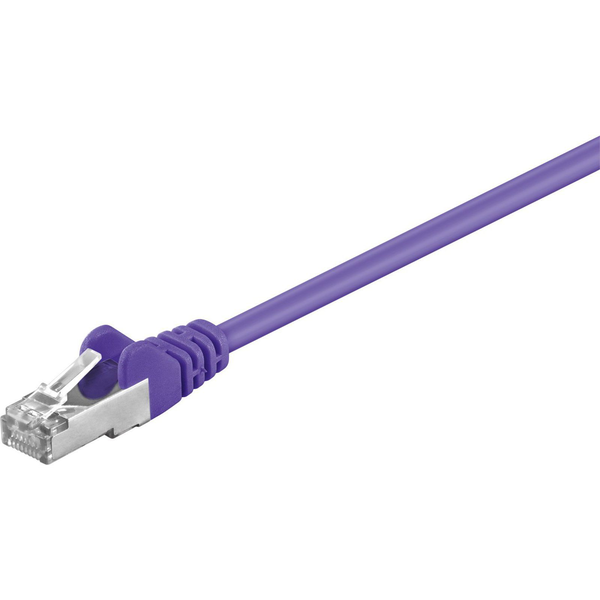 MicroConnect RJ-45/RJ-45 kat.6 S/FTP Fioletowy 7m (SSTP607P)