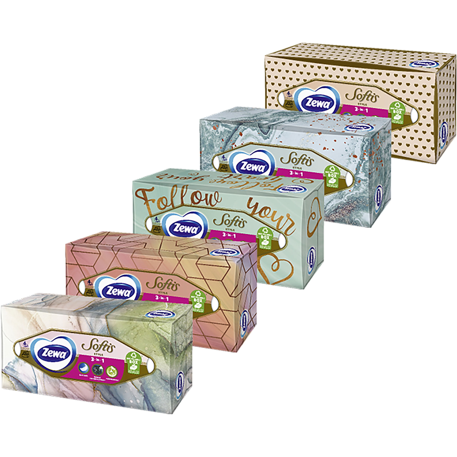 ZEWA Softis Box (80 db) (7322540441574)