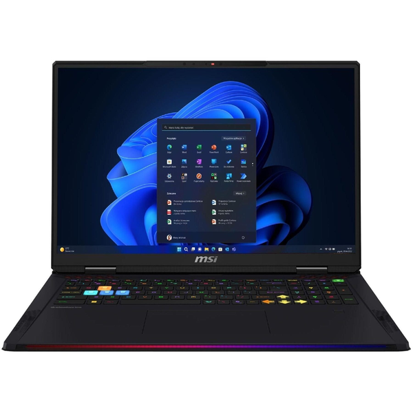 Laptop MSI Raider 18 HX AI A2XWIG-886PL 18"UHD+/Ultra 9 285HX/64GB/SSD2TB/RTX5080-16GB/W11