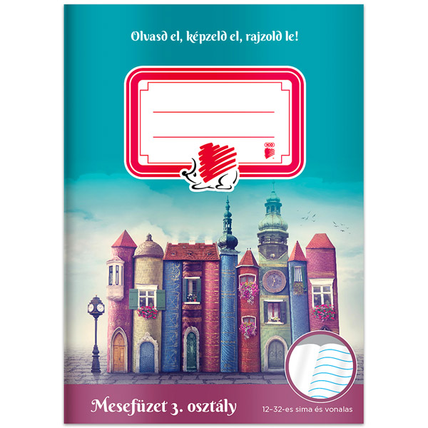 ICO Süni 32 lapos A5 3. osztályos mesefüzet (7500130001)