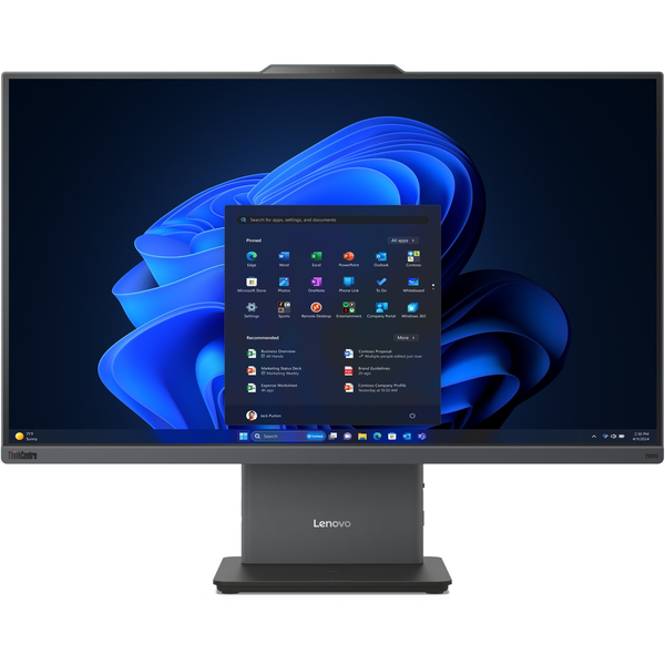 Lenovo ThinkCentre neo 55a 24 Gen 6 AMD Ryzen™ 5 60,5 см (23.8") 1920 x 1080 пиксела Персонален компютър Всичко в едно 16 GB DDR5-SDRAM 512 GB SSD Windows 11 Pro Wi-Fi 6 (802.11ax) Сив