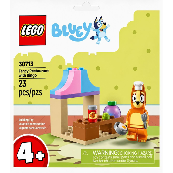 LEGO Klocki Bluey 30713 Wytworna restauracja z Bingo