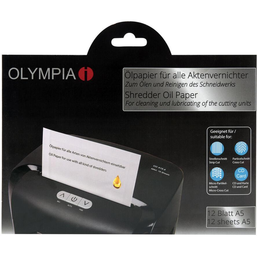 Olympia 9130 A5 Olajpapír karbantartásához (12db / csomag) (9130)