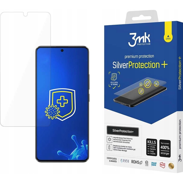 3mk SilverProtection+ antimikrobiális védőfólia Poco X6 Pro 5G