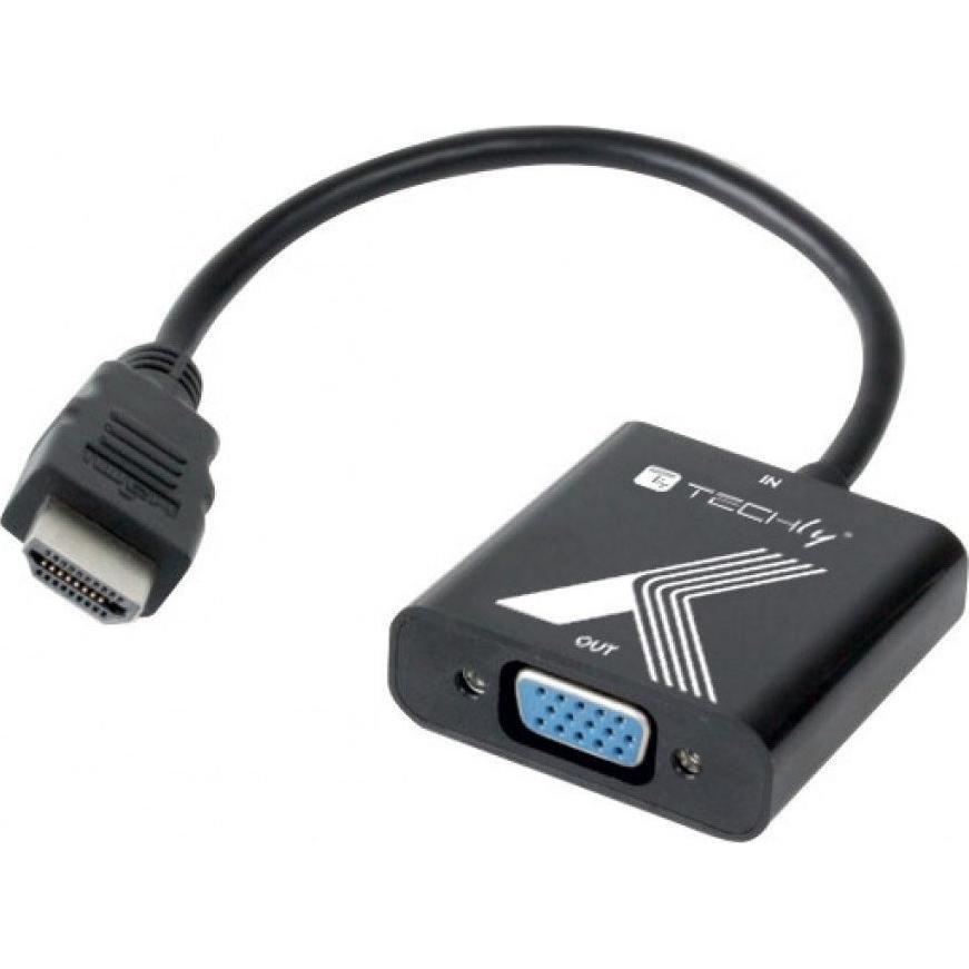 Techly IDATA HDMI-VGA2P videó konverter 1920 x 1200 pixelek (IDATA HDMI-VGA2P)