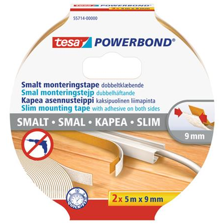 Tesa Powerbond 19mm x 5m Szerelőszalag - Fehér (55714-00000-04)