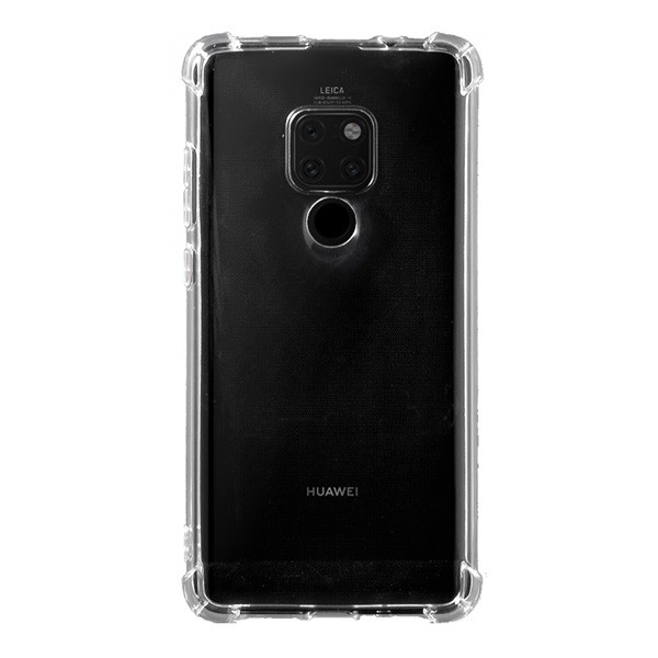 Szilikon telefonvédő (közepesen ütésálló, légpárnás sarok) ÁTLÁTSZÓ [Huawei Mate 20] (5996457828555)