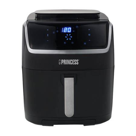 Princess 182080 Enkelt 6,5 L Enkeltstående 1700 W Varmluftsteger Sort