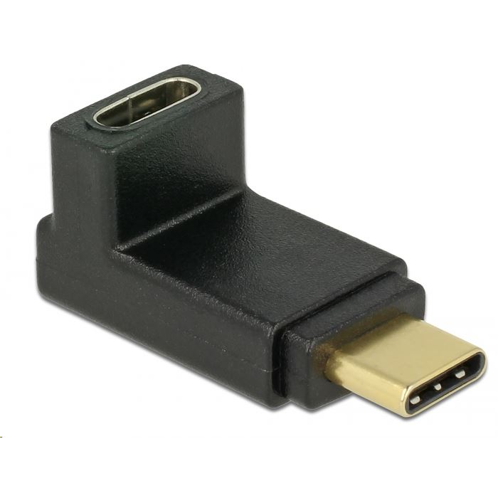 Delock 65914 USB 10 Gbps (USB 3.1 Gen 2) USB Type-C csatlakozó > csatlakozó ívelt, felfelé / lefelé (65914)