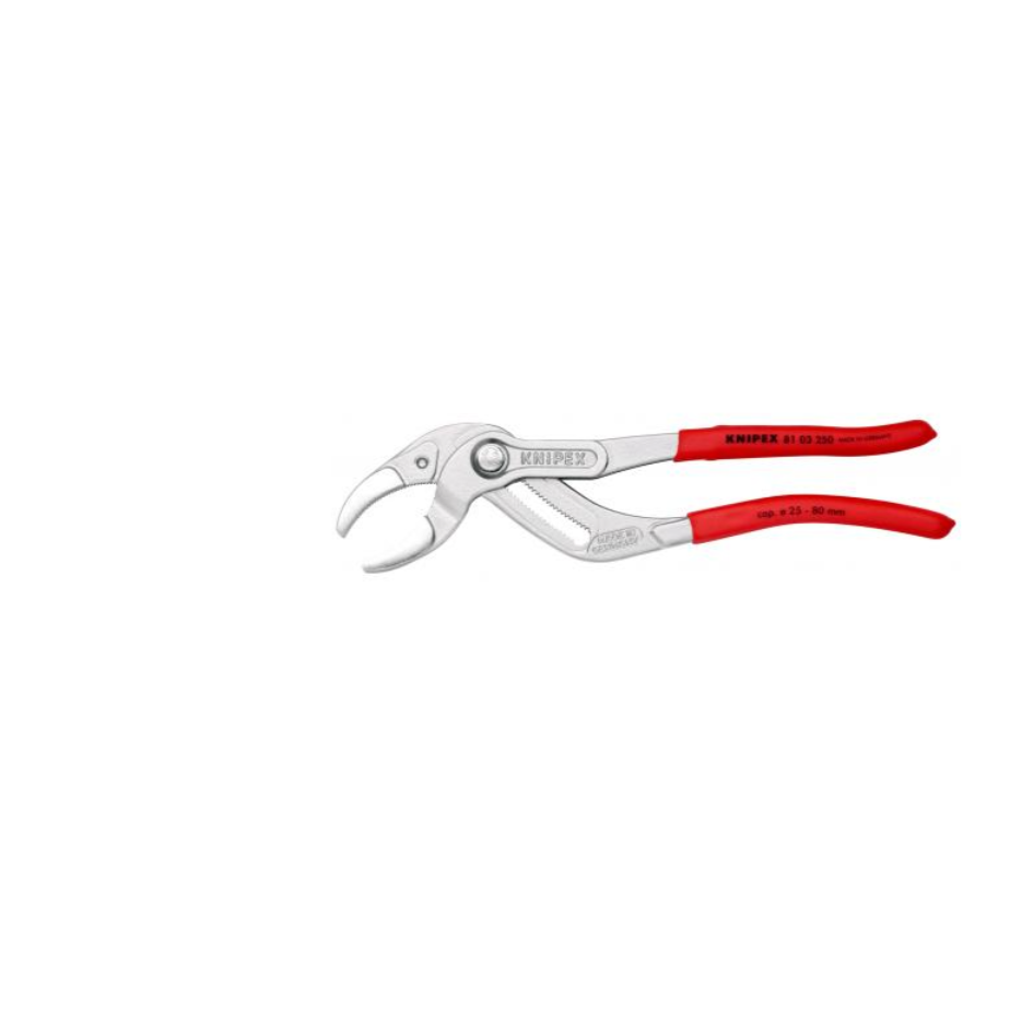 Knipex 81 03 250 25-80mm Szifon- és konnektorfogó (81 03 250)